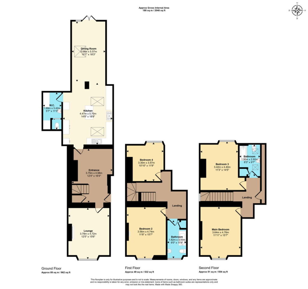 Floor plan for Church Green