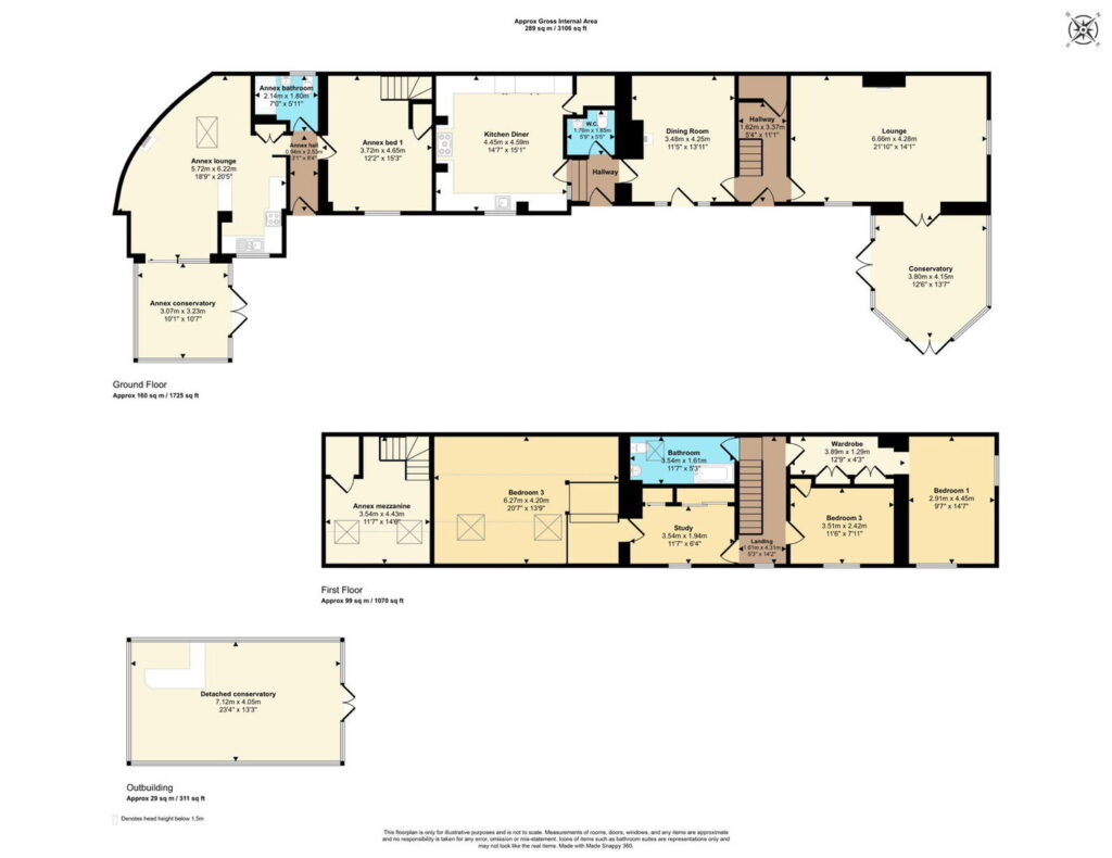 Floor plan for Chapel Lane