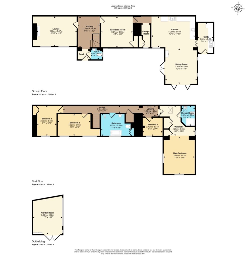 Floor plan for High Street