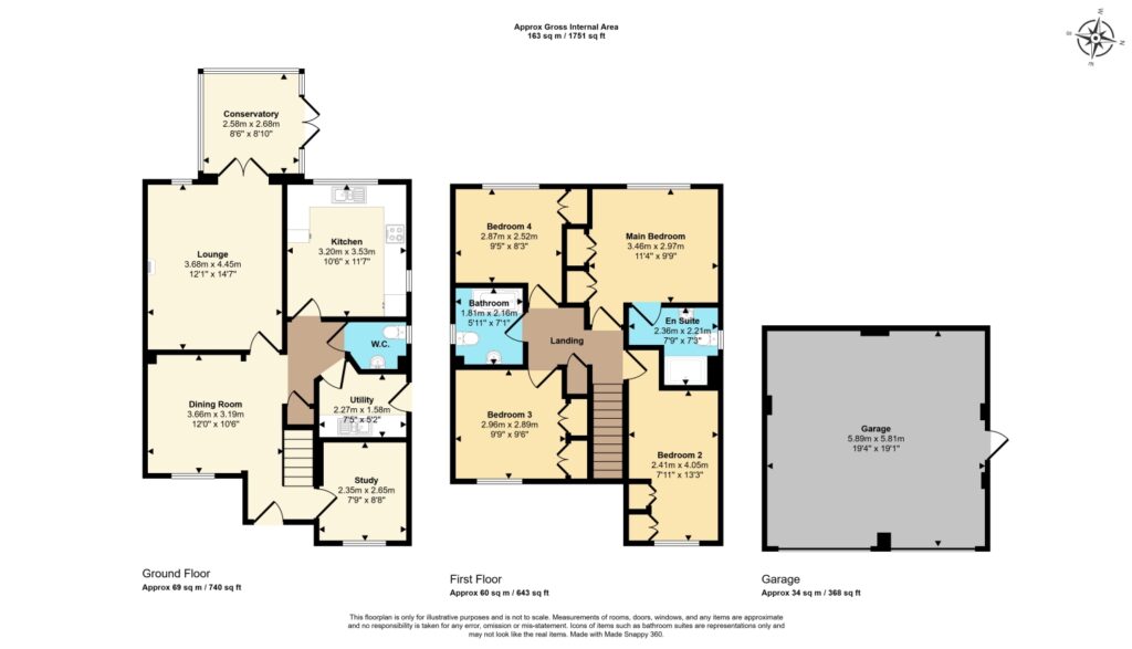 Floor plan for Willow Drive