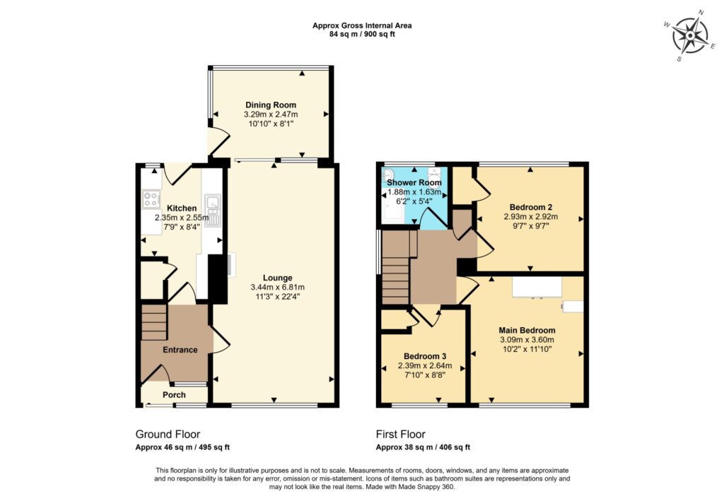 Floor plan for Mirfield Road