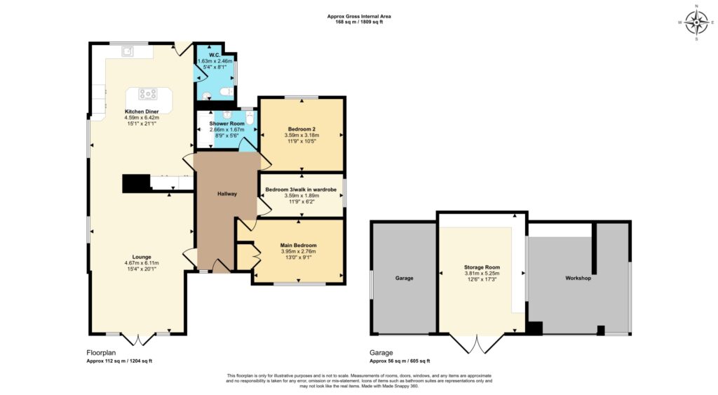 Floor plan for Crawley Road