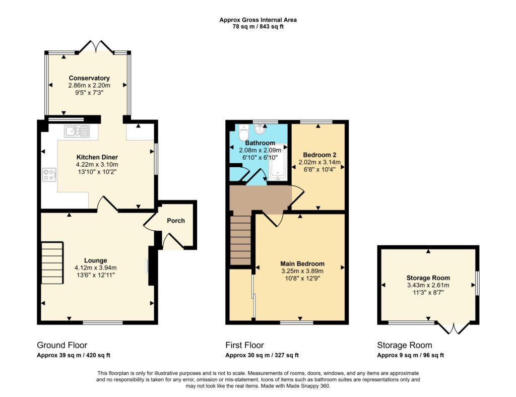 Floor plan for The Square